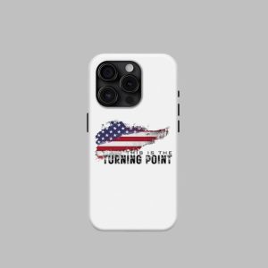 Charlie Kirk This Is The Turning Point Phone Case 1 1