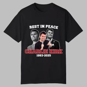 Charlie Kirk Rest In Peace 1993 2025 Shirt 0 0