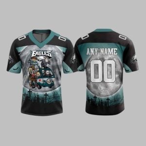2025 Eagles Happy Halloween Jersey 1 1