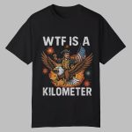 Adrianne Curry WTF Is A Kilometer Eagles Shirt
