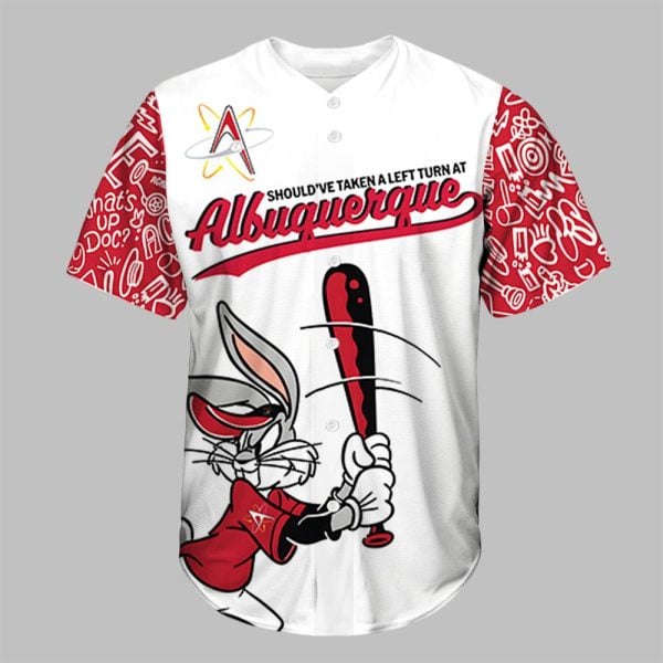 Albuquerque Isotopes Bugs Bunny Jersey Giveaway 2025 2