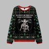 Alien In Space No One Can Hear You Scream Ugly Sweater 2025 Christmas 1