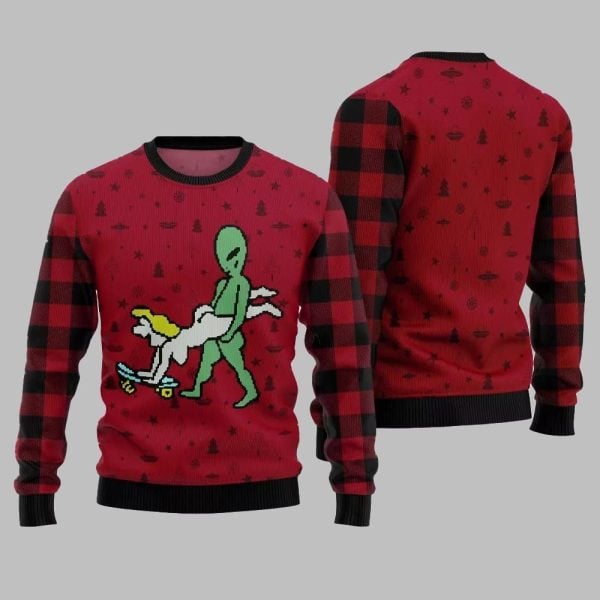 Alien Ugly Sweater Christmas 2025 2