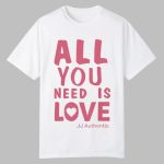 Amanda Knox x All You Need Is Love Shirt