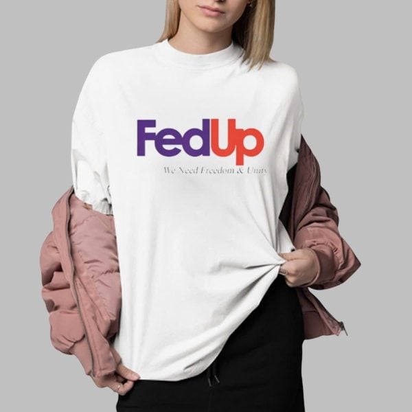 Anne Hathaway Fed Up We Need Freedom Unity Shirt 0 2