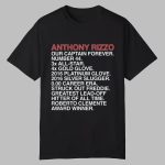 Anthony Rizzo Our Captain's Accomplishments Shirt