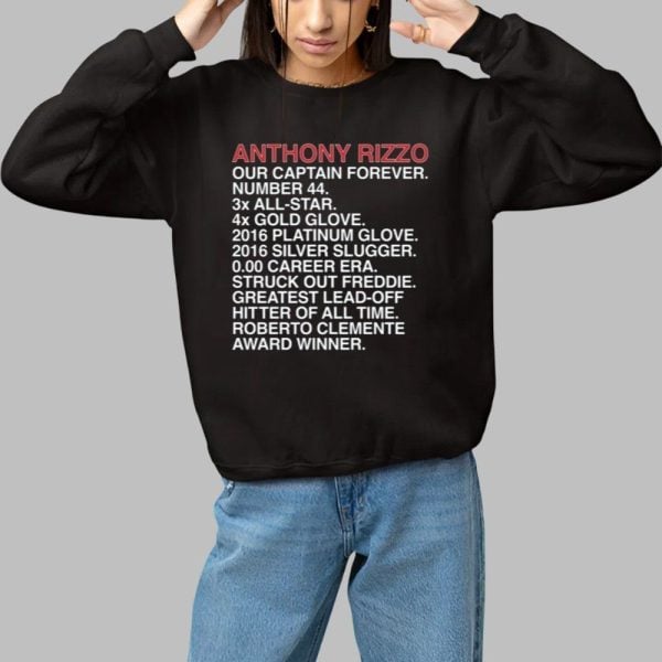 Anthony Rizzo Our Captains Accomplishments Shirt 1 1