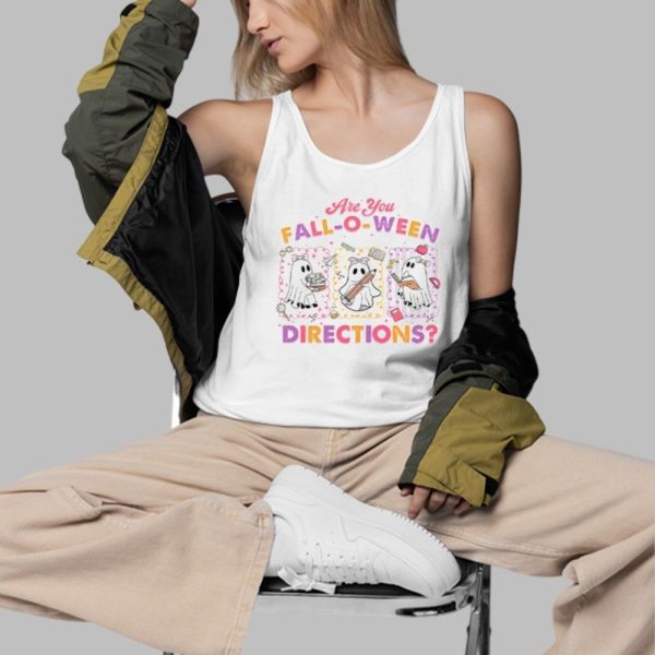 Are You Fall O Ween Directions Halloween Fall Teacher Shirt 3 d