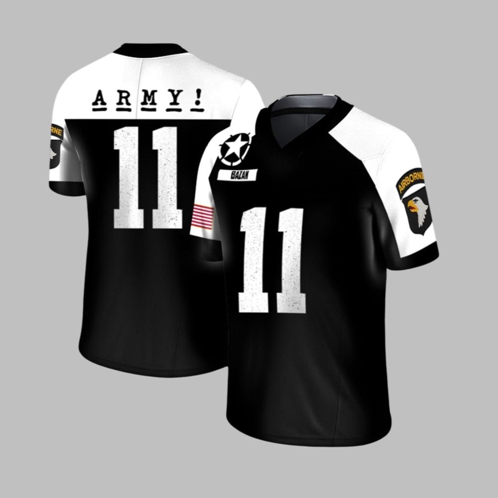 Army Black Knights 2025 Screaming Eagles Vapor Jersey 1 1 Army Black Knights 2025 Screaming Eagles Vapor Jersey 1 1
