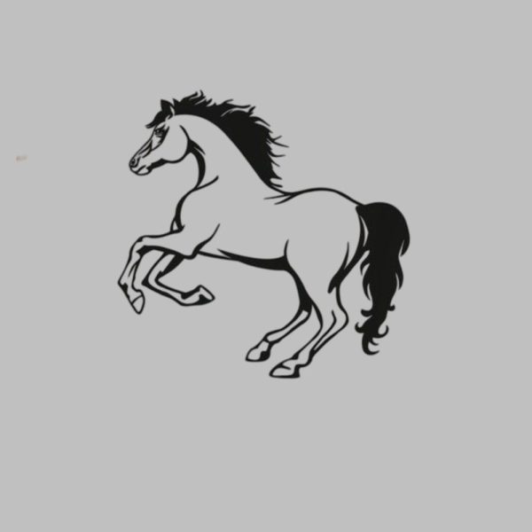 Artistic Horse Metal Wall Decor Metal Farm Sign 1 1