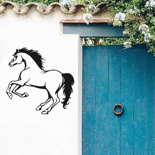 Artistic Horse Metal Wall Decor Metal Farm Sign 1 2