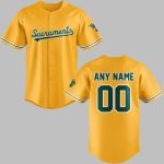 Athletics 2026 Sacramento Gold Baseball Jersey