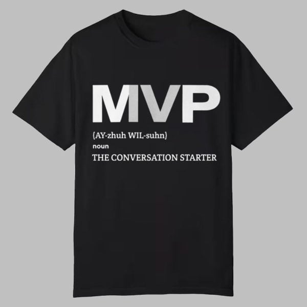 Becky Hammon MVP Aja Wilson The Conversation Starter Shirt 0 0