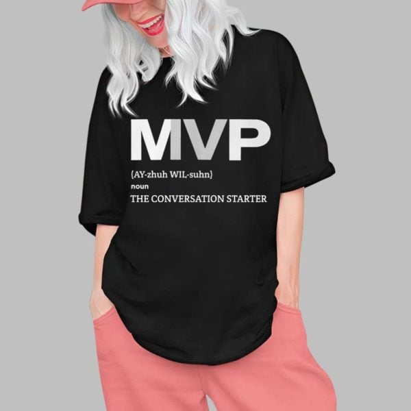Becky Hammon MVP Aja Wilson The Conversation Starter Shirt 0 1