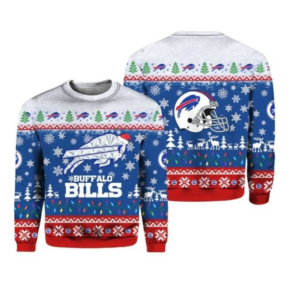 Bills 2025 2026 Rivalries Cold Christmas Sweater 1 2