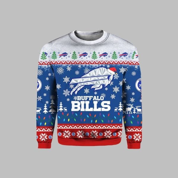 Bills Rivalries Cold 2025 2026 Christmas Sweater 1