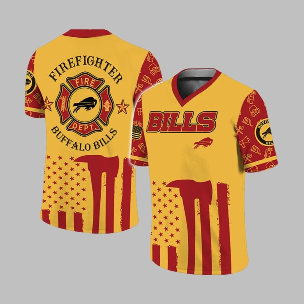 Bills x Firefighter Appreciation Night 2025 Football Jersey 1 1 Bills x Firefighter Appreciation Night 2025 Football Jersey 1 1