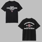 Birmingham Barons Champions 2025 Southern League Back To Back Shirt
