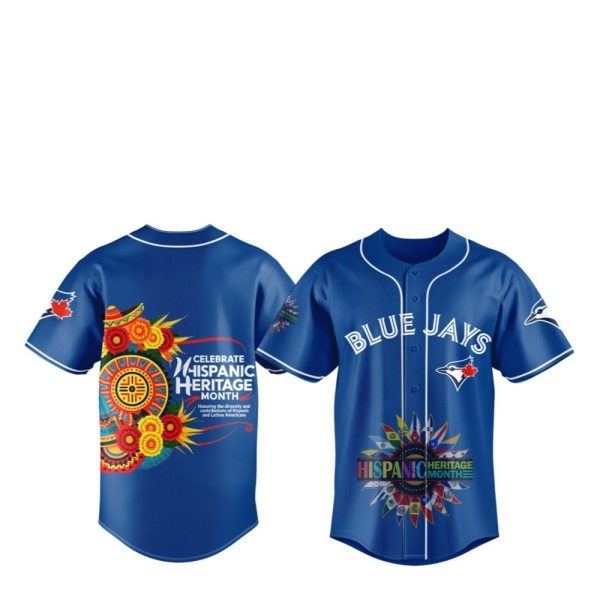 Blue Jays Celebrate Hispanic Heritage Month 2025 Jersey 1 2