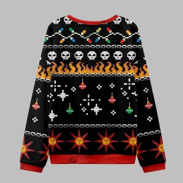 Bonfire Lit Ugly Sweater 2025 Christmas 2