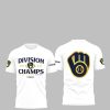 Brewers 2025 NL Central Division Champions Postseason Shirt 1