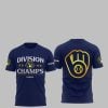 Brewers 2025 NL Central Division Champions Postseason Shirt 3