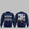 Brewers 2025 Postseason Back To Back Division Champs Shirt 2