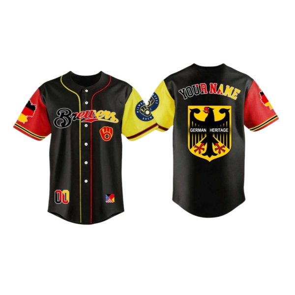 Brewers German Heritage Month 2025 Jersey 1 2