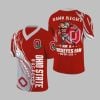 Buckeyes Damn Right I Am A Buckeyes Fan Win Or Lose Jersey 1 1