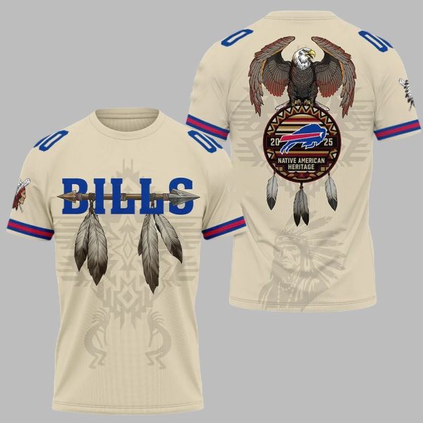 Buffalo Bills Native American Heritage 2025 Shirt