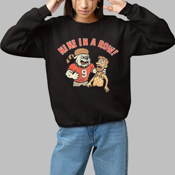 Bullsdog Nine In A Row Dawgs On Top Good Ole Rocky Flop Shirt 1 1