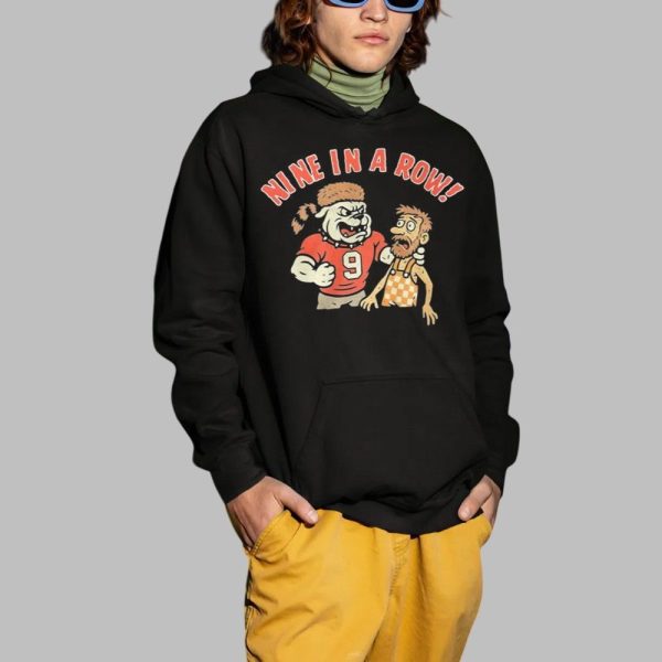 Bullsdog Nine In A Row Dawgs On Top Good Ole Rocky Flop Shirt 2 1