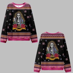 2025 Christmas Blessed And Stressed Ugly Christmas Sweater 0