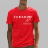 Cassie Clark Wears Charlie Kirk Freedom Shirt 5 3