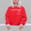 Cassie Clark Wears Charlie Kirk Freedom Shirt 5 4