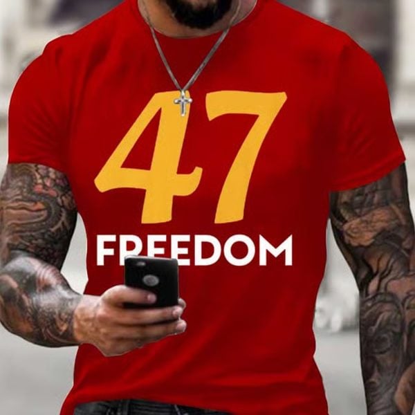 Charlie Kirk 47 Freedom Shirt 1