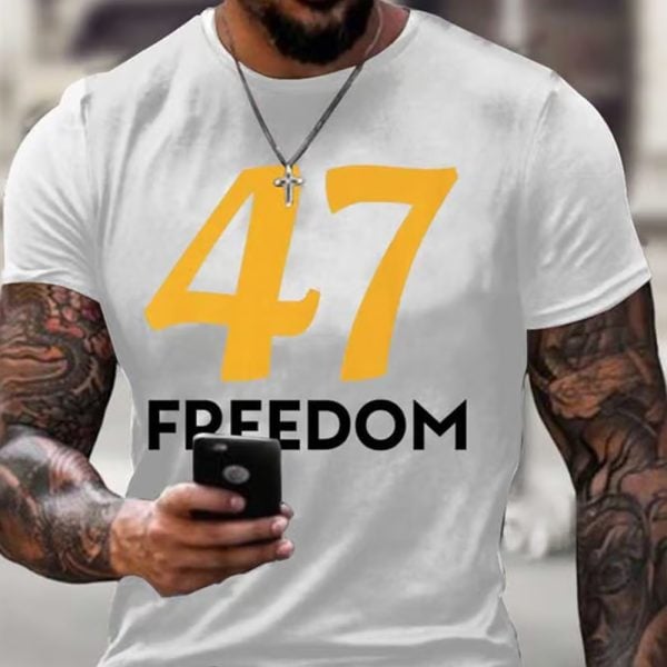 Charlie Kirk 47 Freedom Shirt 3