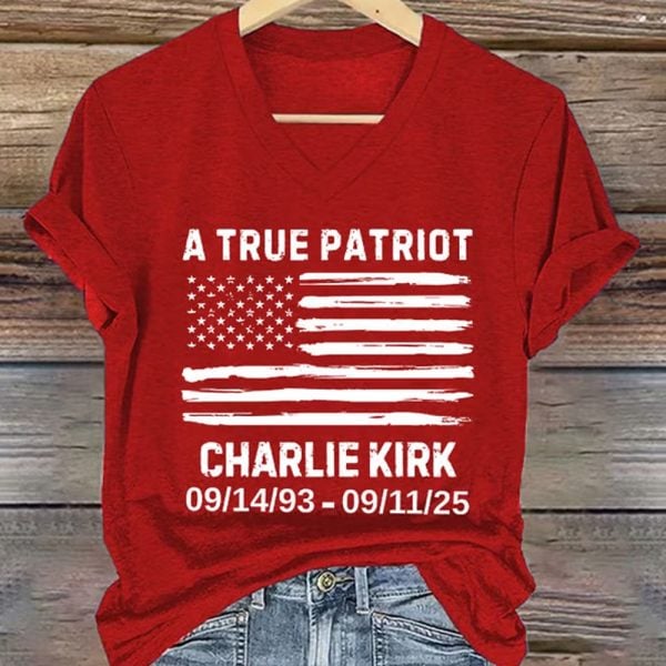 Charlie Kirk A Tru Patriot 9 11 2025 Shirt 2