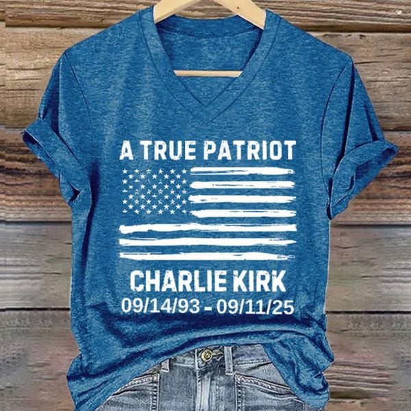 Charlie Kirk A Tru Patriot 9 11 2025 Shirt 4