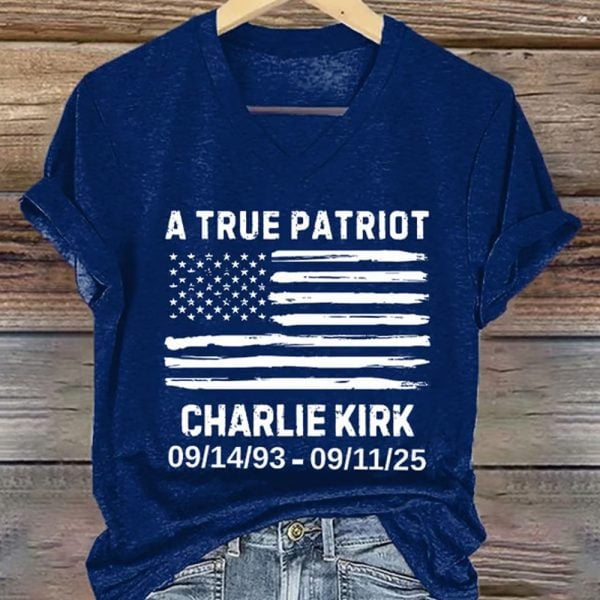 Charlie Kirk A Tru Patriot 9 11 2025 Shirt 5