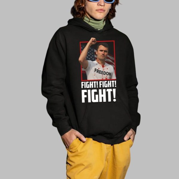 Charlie Kirk Fight Fight Fight Shirt 2 1