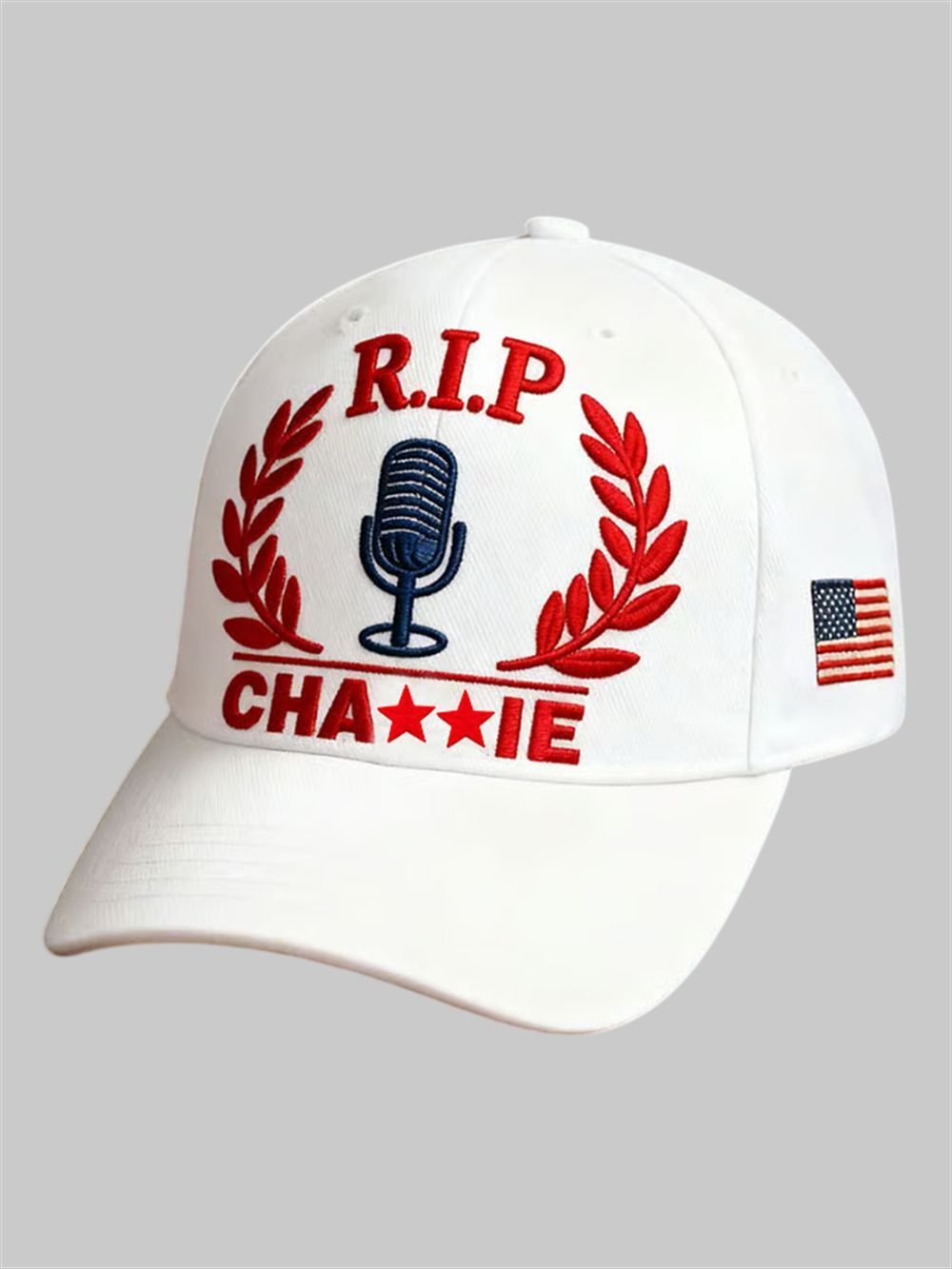 Charlie Kirk Freedom American Flag Print Baseball Cap 1 Charlie Kirk Freedom American Flag Print Baseball Cap 1