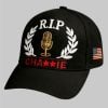 Charlie Kirk Freedom American Flag Print Baseball Cap 2
