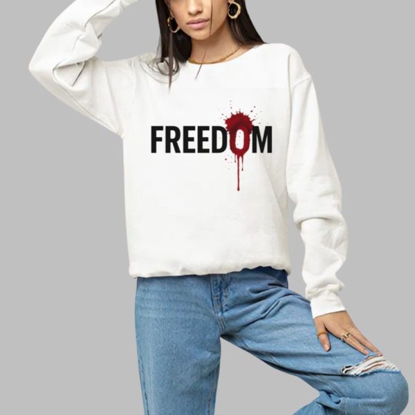 Charlie Kirk Freedom Bloody Shirt 1 a
