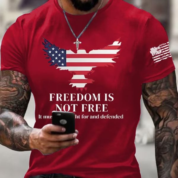 Charlie Kirk Freedom Is Not Free Shirt 4
