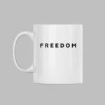 Charlie Kirk Freedom Mug