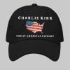 Charlie Kirk Great American Patriot Print Hat 3