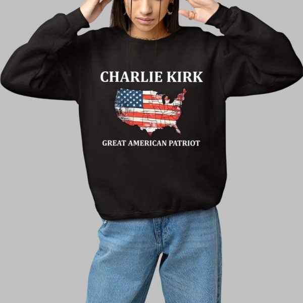 Charlie Kirk Great American Patriot Shirt 1 1