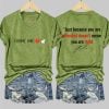 Charlie Kirk Just Because You are Offended Doesnt Mean Youre Right V neck T Shirt 5