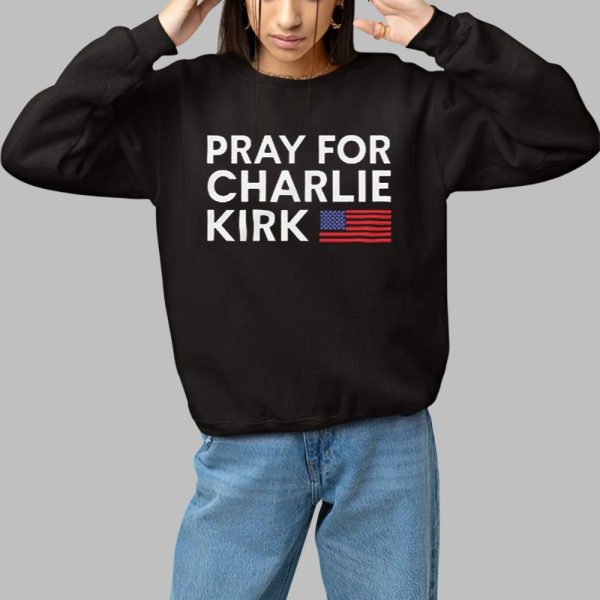 Charlie Kirk Pray For America Shirt 1 1